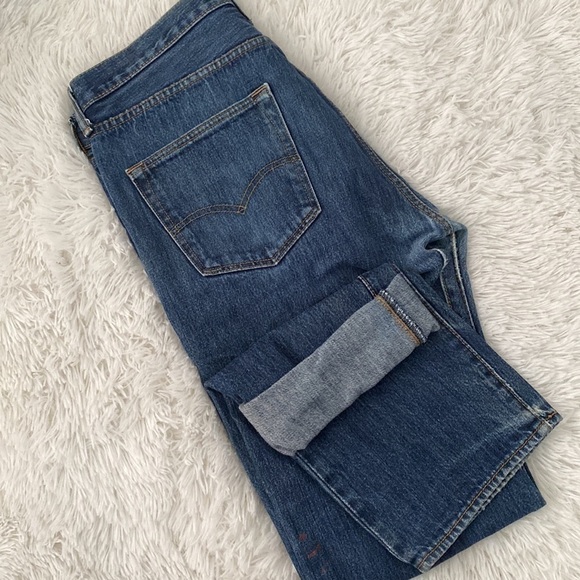 Y2K Levi’s 501 medium wash jeans - Picture 3 of 9